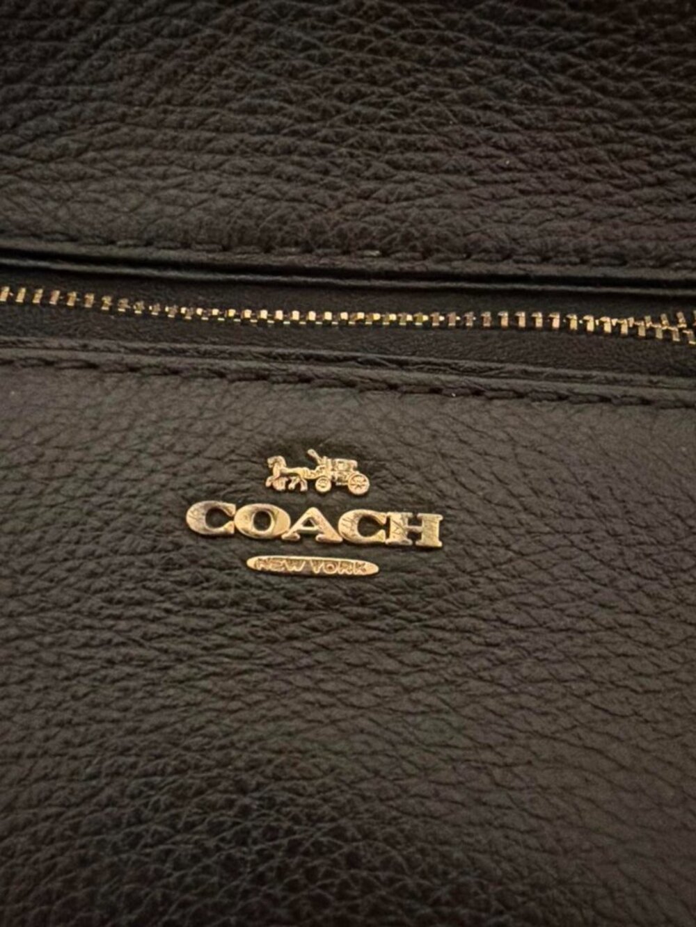 AUTHENTIC Black Coach Mini Backpack - Picture 4 of 4